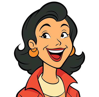 Caricature de Véronique Bertrand